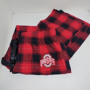 Ohio State Women's Plaid Pajama Pants - Red and Black. These were never worn